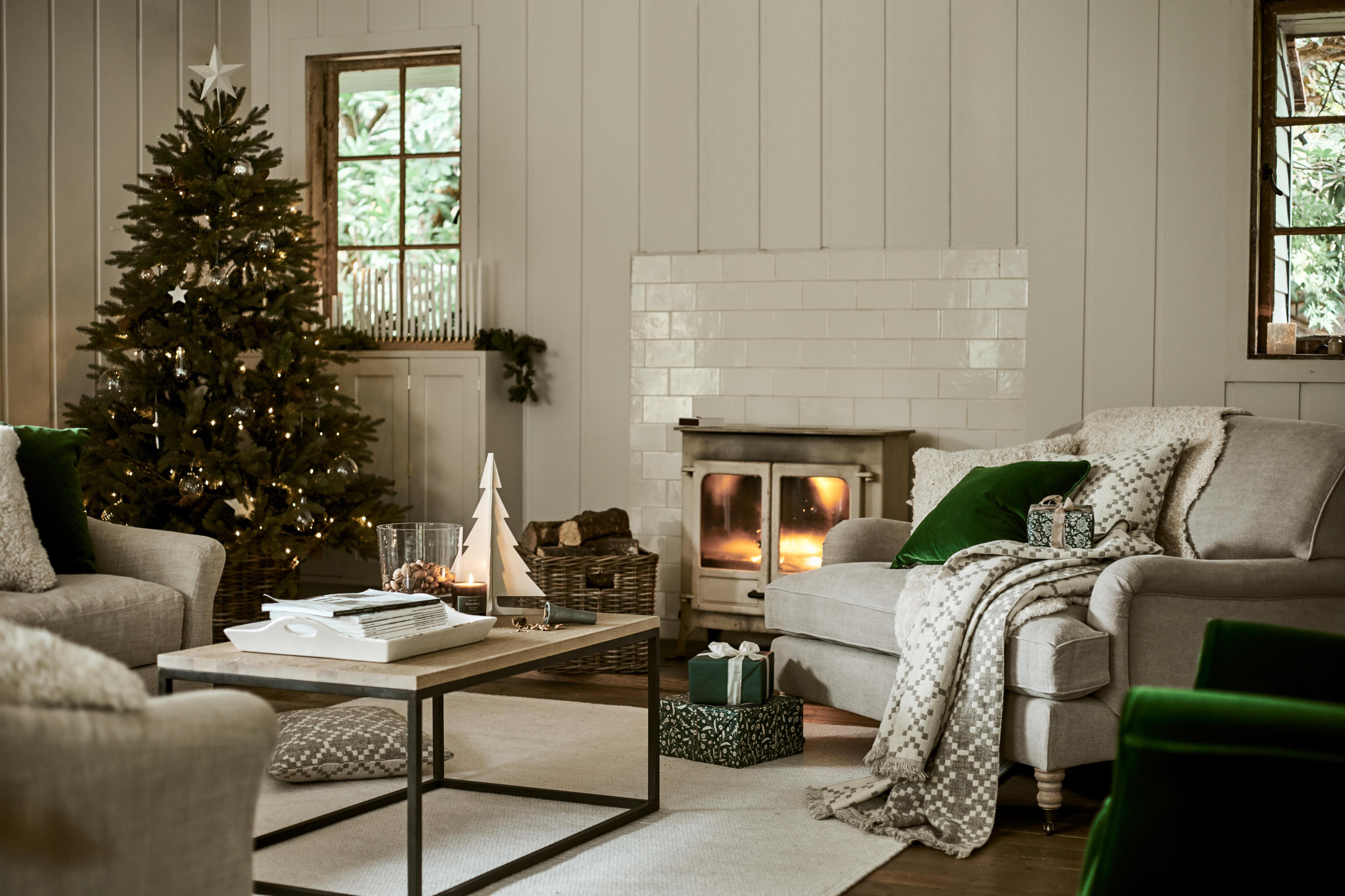 Christmas sitting room